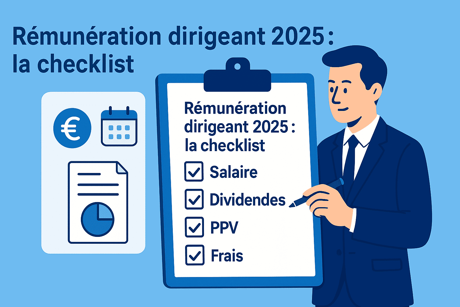 You are currently viewing Dirigeant de TPE : la checklist rémunération 2025 (salaire, dividendes, PPV)