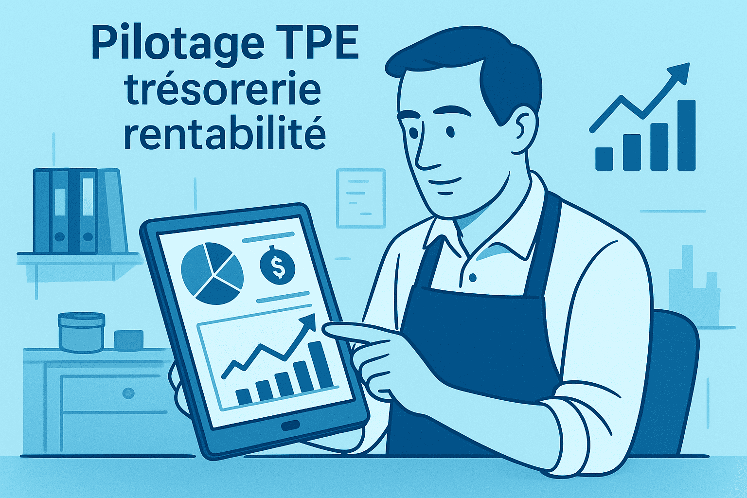 You are currently viewing Piloter la gestion d’une TPE < 20 salariés : 5 leviers pour améliorer trésorerie et rentabilité