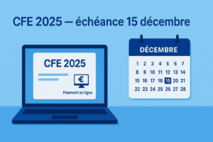 Lire la suite à propos de l’article CFE 2025 : vos avis sont en ligne — vérifiez et payez avant le 15 décembre