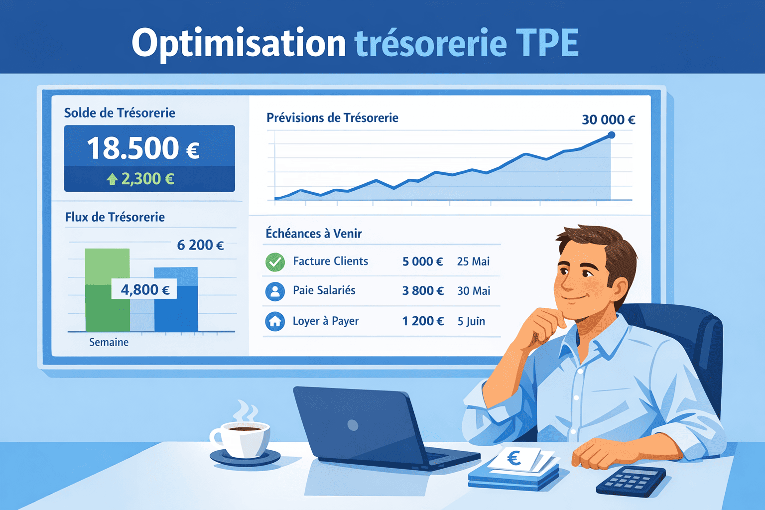 You are currently viewing Optimiser la trésorerie et la fiscalité de votre TPE/PME en 2026 : 7 leviers concrets