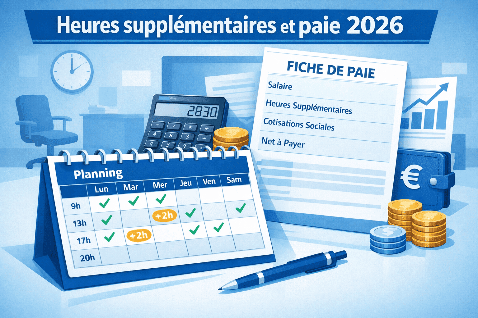 You are currently viewing Cotisations patronales et heures supplémentaires : les ajustements 2026